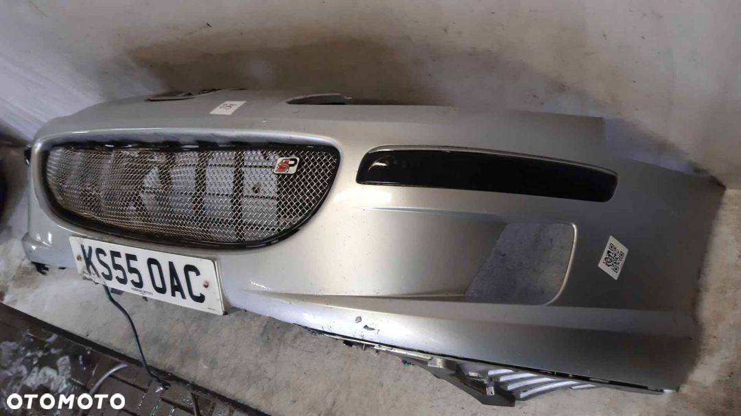 $ ZDERZAK PRZÓD PRZEDNI PEUGEOT 407 TUNING EZRC SREBRNY - 3