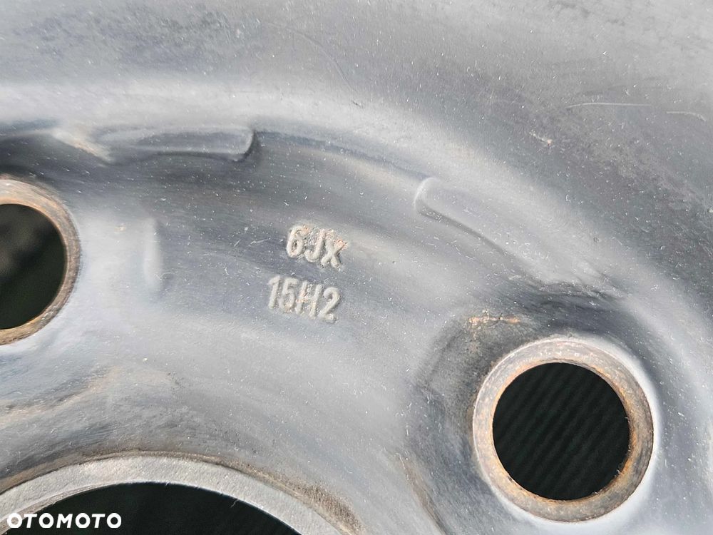 Koło 8D0601027 Felga Blaszak Zapasowe Zapasówka R15 5x112 6J ET45 195/65 VW Passat B5 Audi A4 B6 Skoda Seat - 8