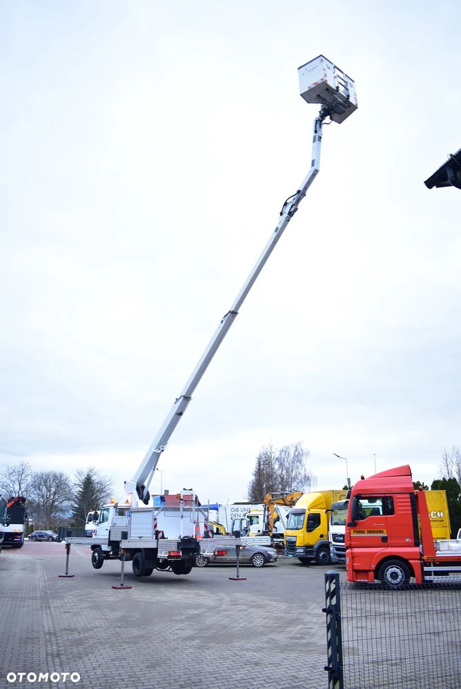 Mercedes-Benz Vario 816 / Euro 5/ 4x4/ Zwyżka/ Podnośnik koszowy Ruthmann TB 220/ 22 m. / Steiger/ Hubarbeitsbühne/ Reduktor ! / Sprowadzony z Niemiec/ Stan Perfekcyjny ! - 10