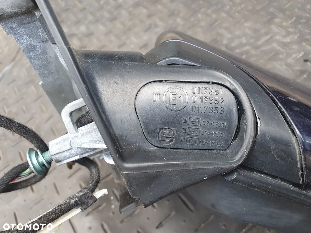 BMW E34 E36 E39 E46 LUSTERKO ZEWNĘTRZNE LEWE ELEKTRYCZNE 4PIN E10117351 - 4