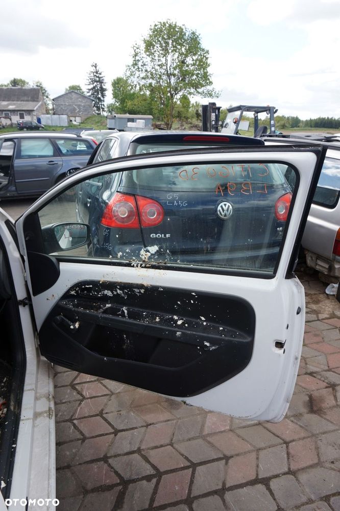DRZWI PRZEDNIE PRAWE CITIGO NF1 3D HB LB9A 1S3831056B BIAŁY SKODA 2011-2019 - 8
