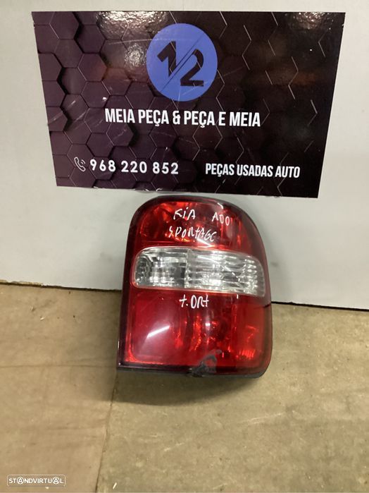 Farolim traseiro direito kia sportage de 2000 - 1