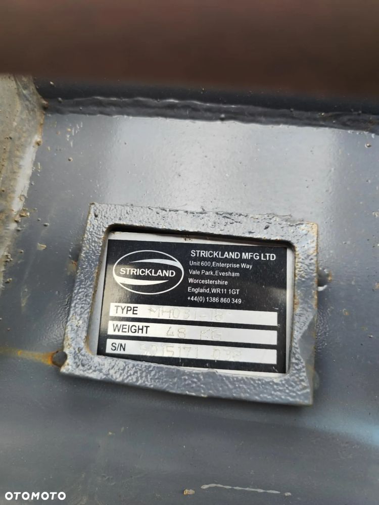 Łyżka do koparki minikoparki 45cm fi35 Strickland NOWA - 9