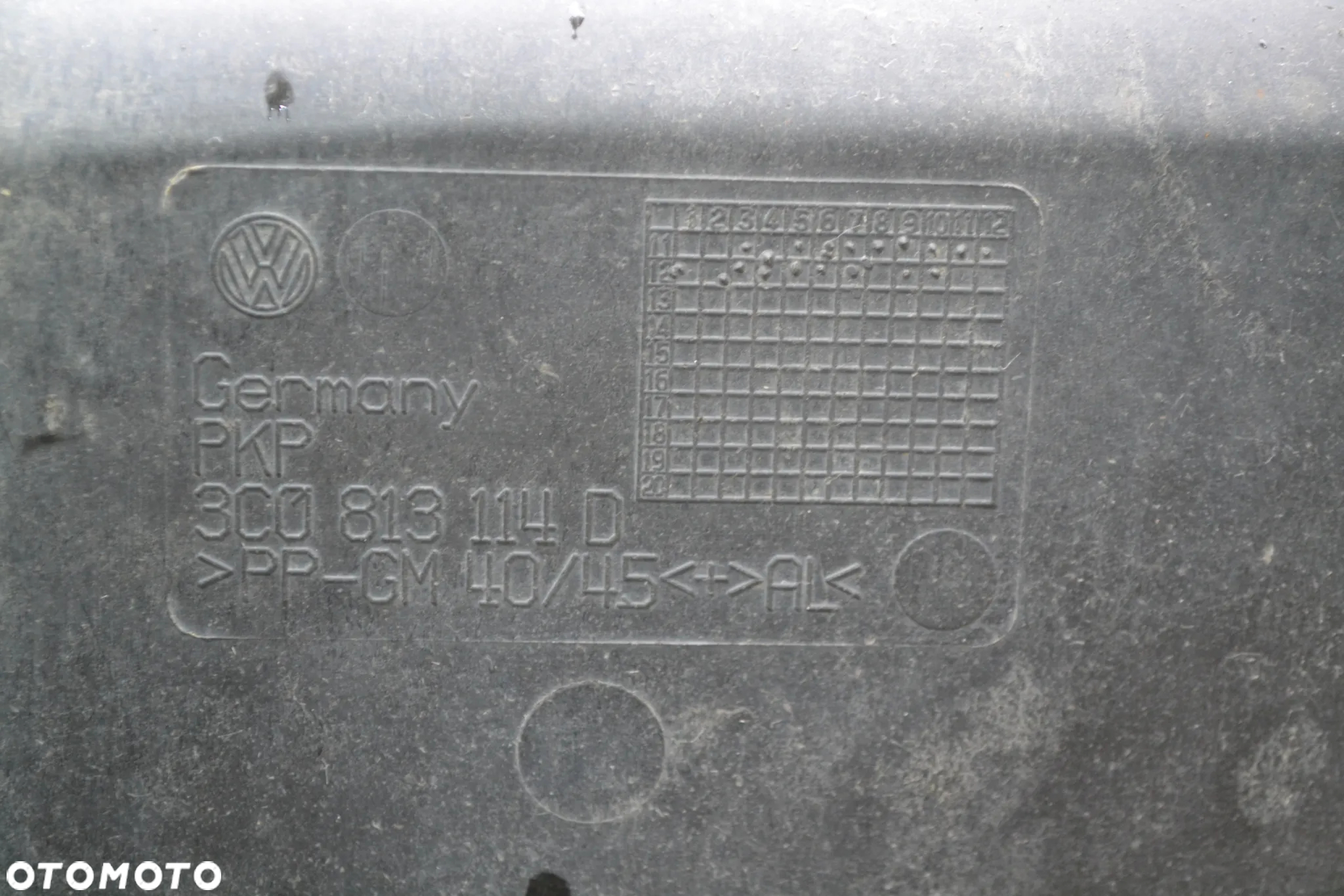 VW PASSAT B6 B7 WANNA WNĘKA BAGAŻNIKA KOŁA ZAPASOWEGO 3C0813114D POMORSKIE - 7