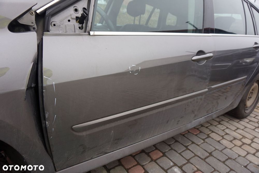 DRZWI PRZEDNIE LEWE LAGUNA III PH1 KOMBI TEKND  SZARY RENAULT 2007-2012 - 4