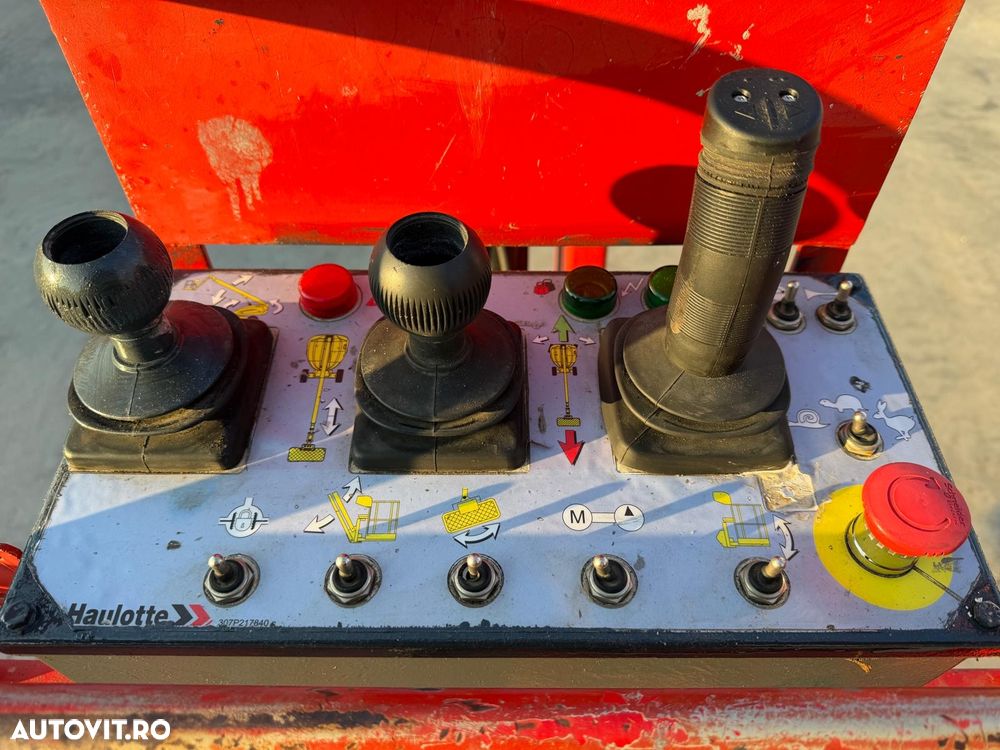 Haulotte Nacela diesel brat 16 m 4x4 vanzare inchiriere Valcea Pitesti Bucuresti Craiova Slatina Tg Jiu Droberta Sibiu Deva Alba - 8