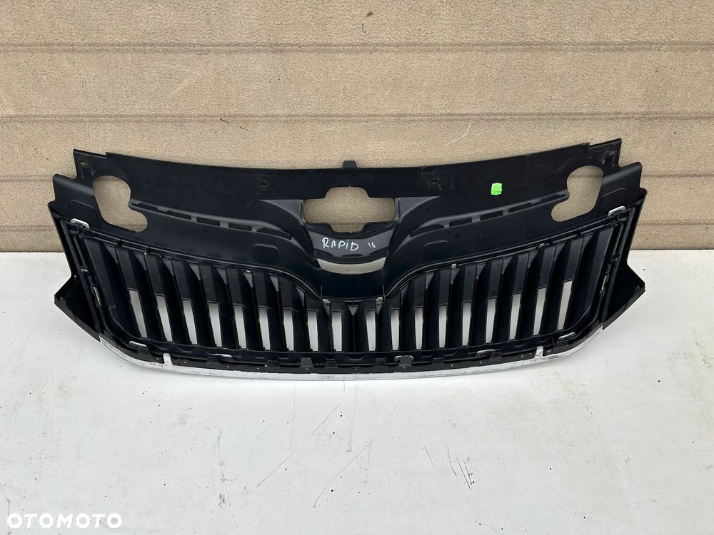 SKODA RAPID 5JA GRILL ATRAPA CHROM 5JA853668 - 5