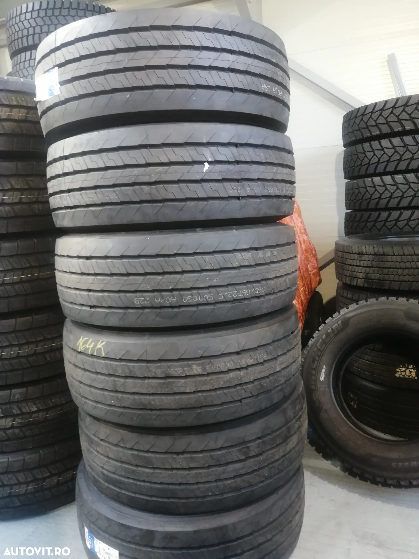 6 ANVELOPE NOI Camion/Remorca 385/65 r22.5 SAILUN - 3