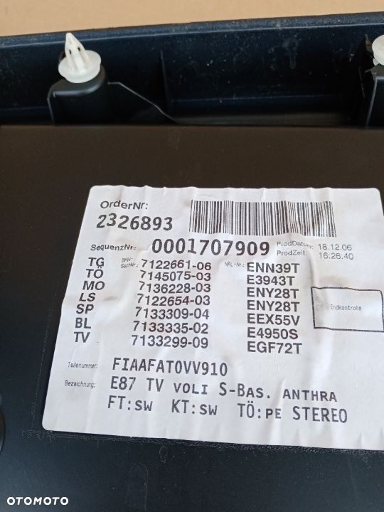 Boczek tapicerka lewy przód BMW 1 E87 - 3