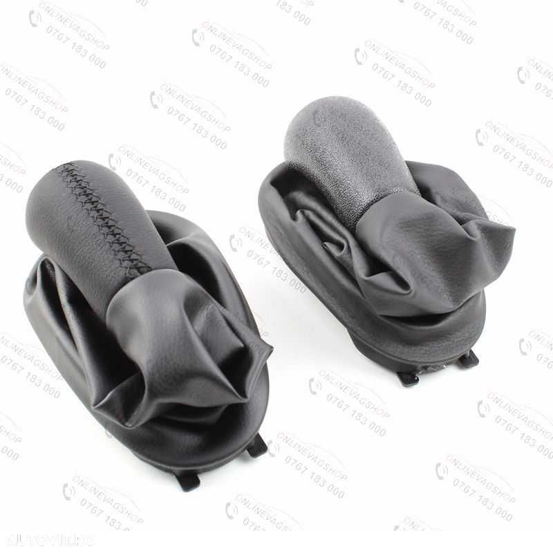 Nuca piele + manson schimbator Dacia Logan 2004-2012, Renault Clio 2 - 5