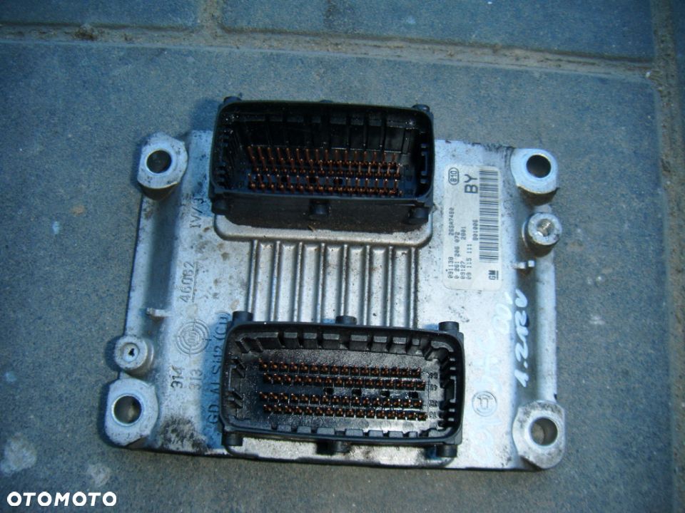 opel corsa c 02r komputer silnika nr 09115111 - 1