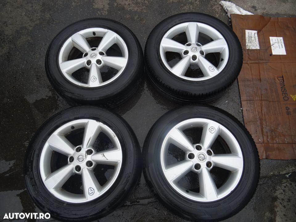 Vand Jante aliaj cu Cauciucuri Nissan Qashqai 215/60 R17 din 2009 - 1