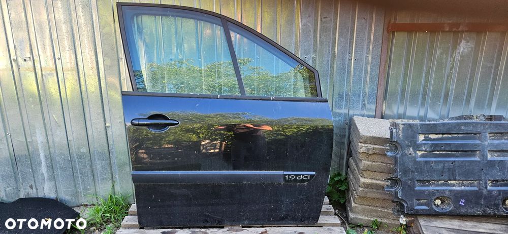 Drzwi przednie prawe Renault Scenic 2 NV676 (bez malowania) - 1