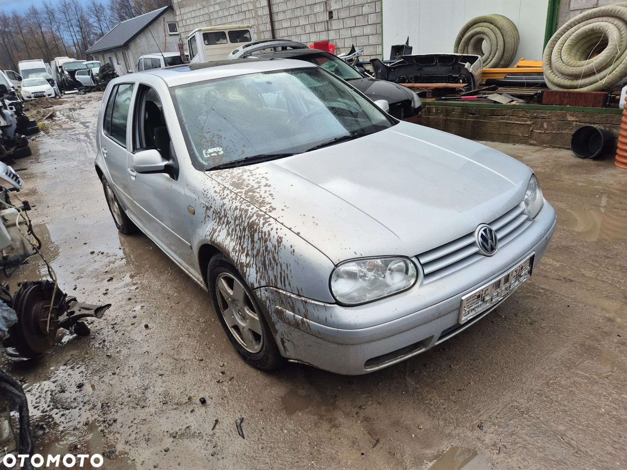 VW VOLKSWAGEN GOLF IV LB7Z maska pokrywa silnika klapa bagażnika zderzak lampa reflektor pas przedni stop lampy - 2