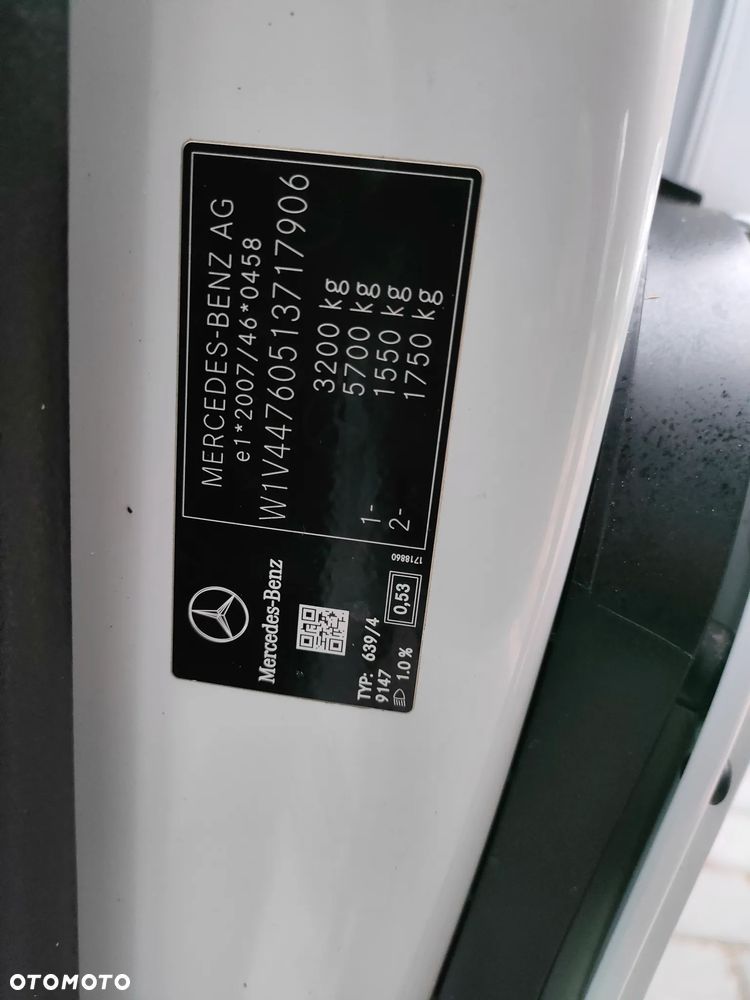 Mercedes-Benz VITO 2020r 2,2 CDI 136KM AUTOMAT EXTRA LONG DUBEL DRZWI EURO VI CENA BRUTTO VAT 23% - 40