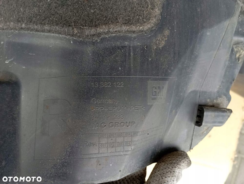 OPEL ASTRA J NADKOLE PRAWE TYŁ TYLNE 13382122 - 3