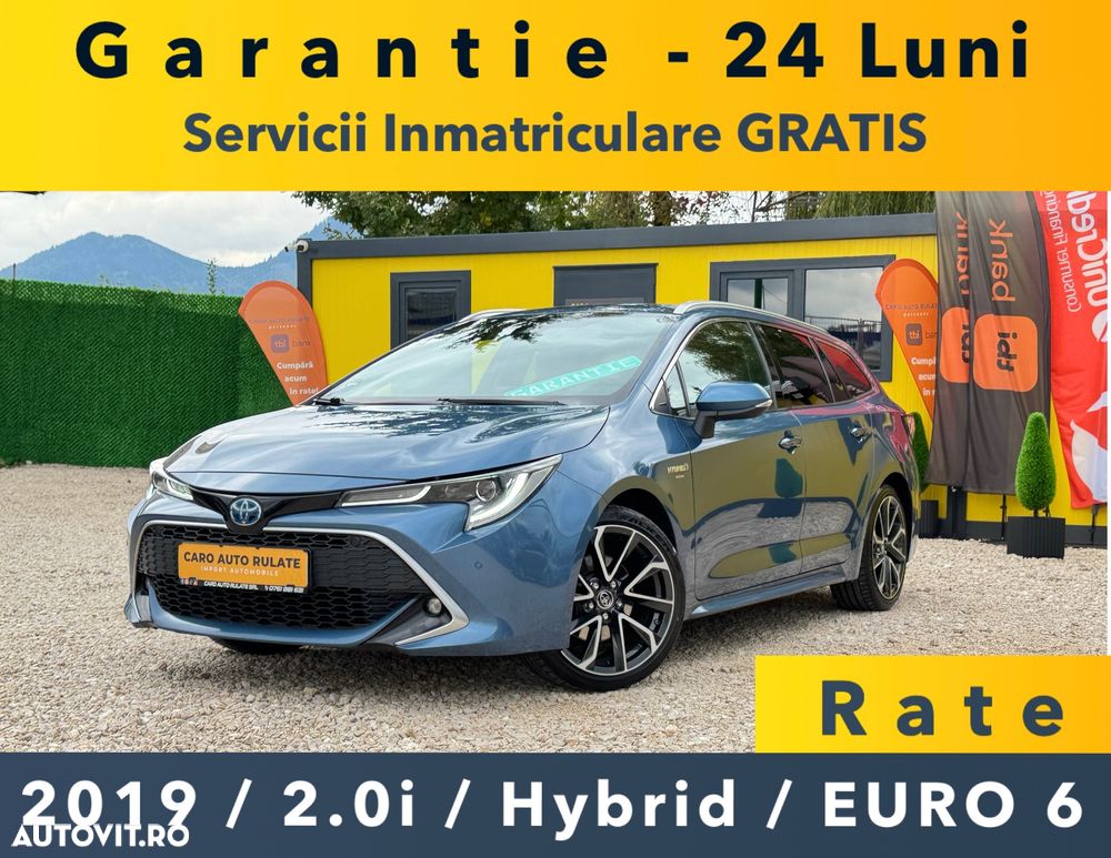 Toyota Corolla 2.0 HSD TS Exclusive Plus tapiterie Neagra - 1
