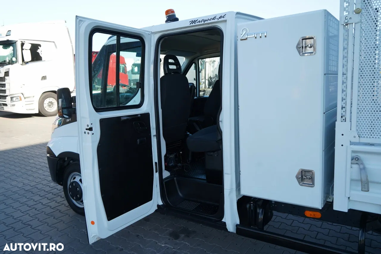 Iveco DAILY 35-140 / CAMION CU OPȚIUNI / BASCULATOR / DUBLU / TRUSA DE SCULE / IMPORTAT / CONTRACT POST-SERVICE - 33