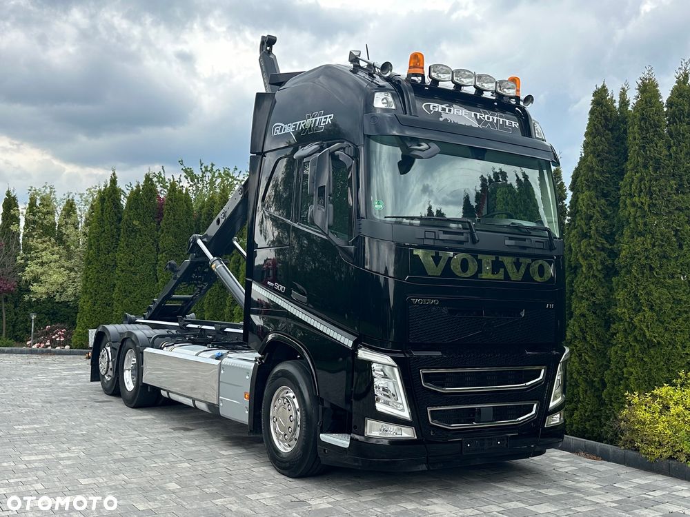 Volvo / FH 500 / 6X2 / HAKOWIEC / MEILLER -KIPPER 21-67/ Oś-SKRĘTNA-PODNOSZONA / - 6