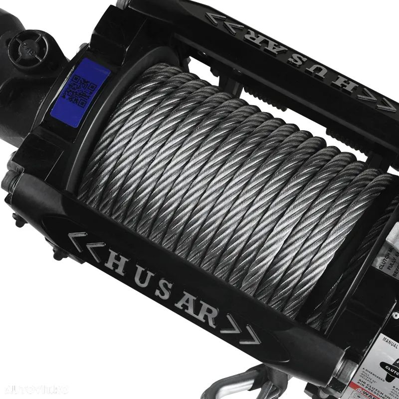 Troliu hidraulic profesional HUSAR WINCH BST H 18000 lbs( trage 8165 kg) - 3