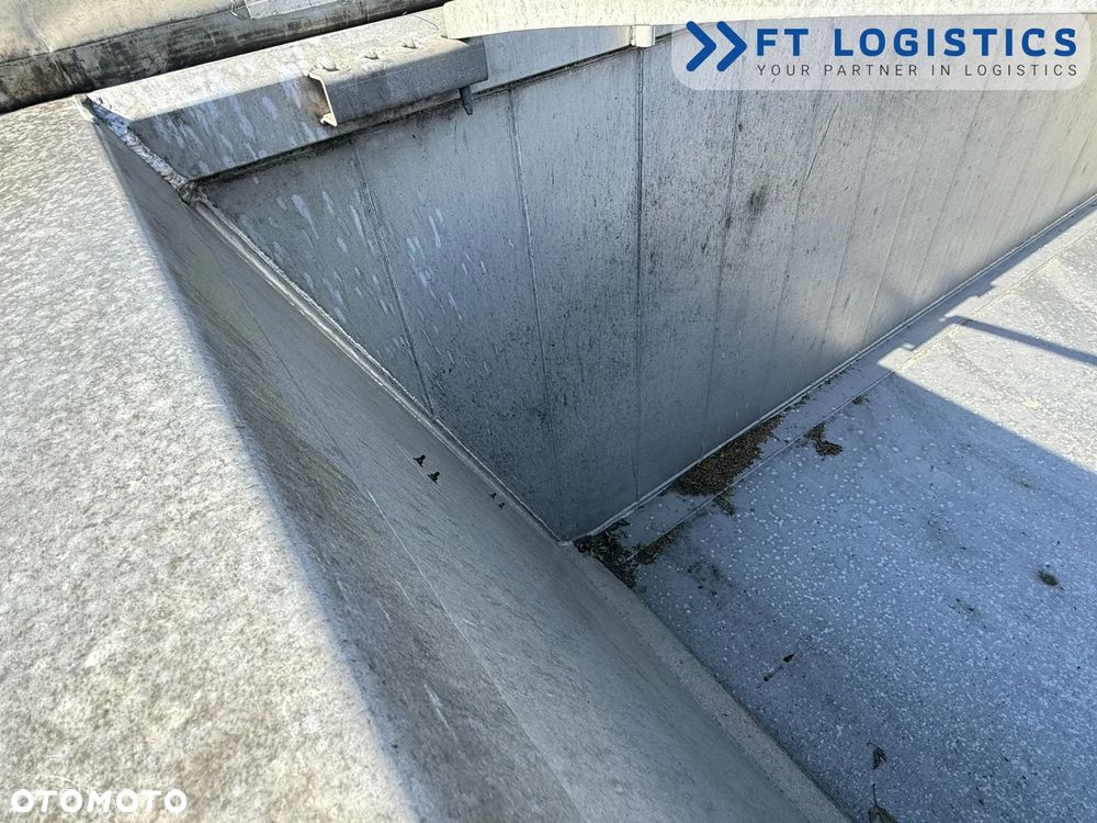 Tisvol TISVOL 2SNA | SAF | KLAPA + SZYBER DO ZSYPU | 43m3 | CAŁA ALUMINIOWA | MASA WŁASNA 5240 KG | PODNOSZONA PIERWSZA OŚ | ALUFELGI - 40