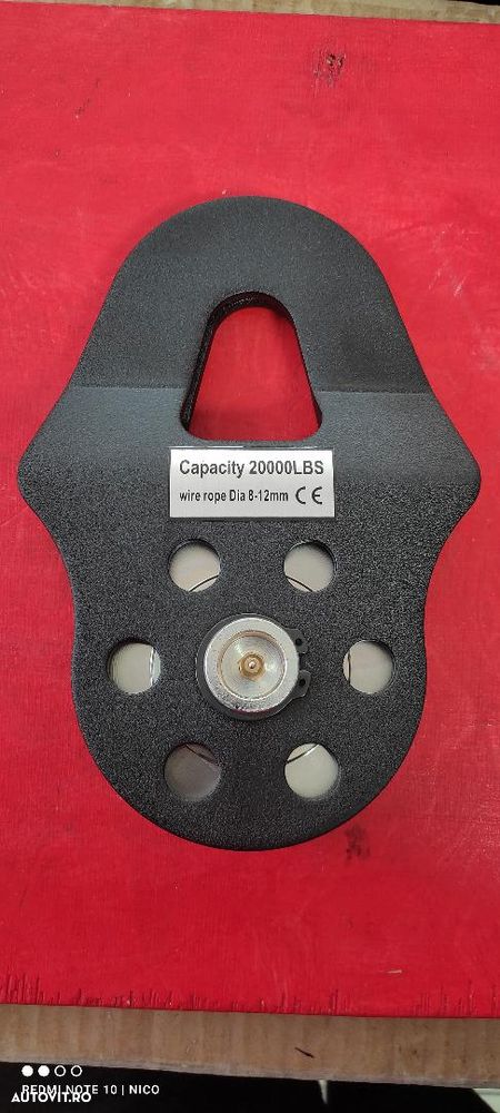 rola, scripete, multilplicator de forta pentru  troliu de 9 t - 2