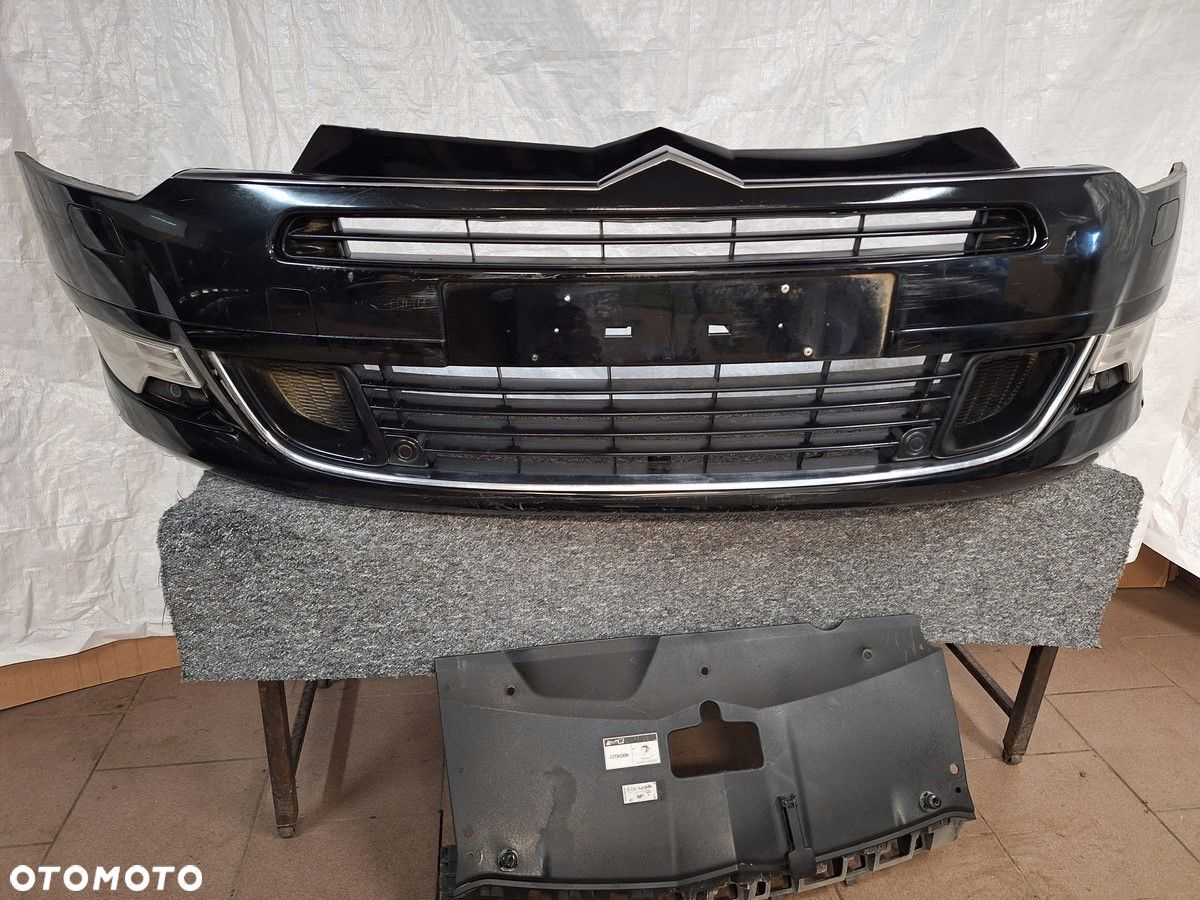 citroen c5 III II lift 2008- zderzak przod przedni pdc spryskiwacze demont - 1