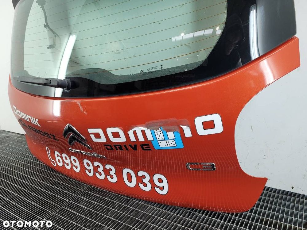 KLAPA TYŁ CITROEN C3 III 5D HATCHBACK KNT KOMPLETNA - 5