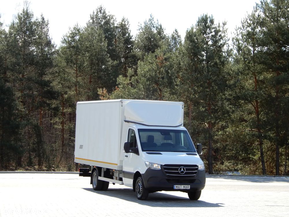 Mercedes-Benz Sprinter 516 CDI 2.2 CDI 163 KM Kontener 4.91 Cm 10 E.Palet Super Lekki ALUVAN DMC 3500 Kg 705 Kg Ładowność Tempomat Asystent Pasa Ruchu Stan Auta Jak Nowy UNIKAT - 2
