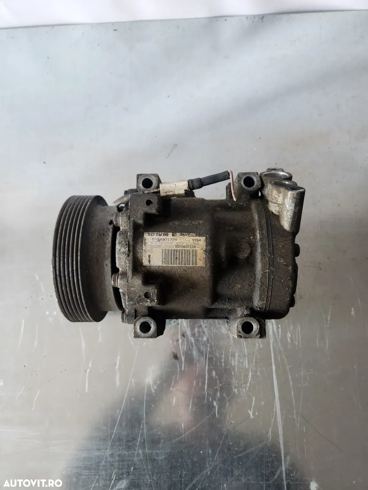 Compresor Clima Aer Conditionat AC Dacia Logan Sandero 1.5 Dci Cod - 6
