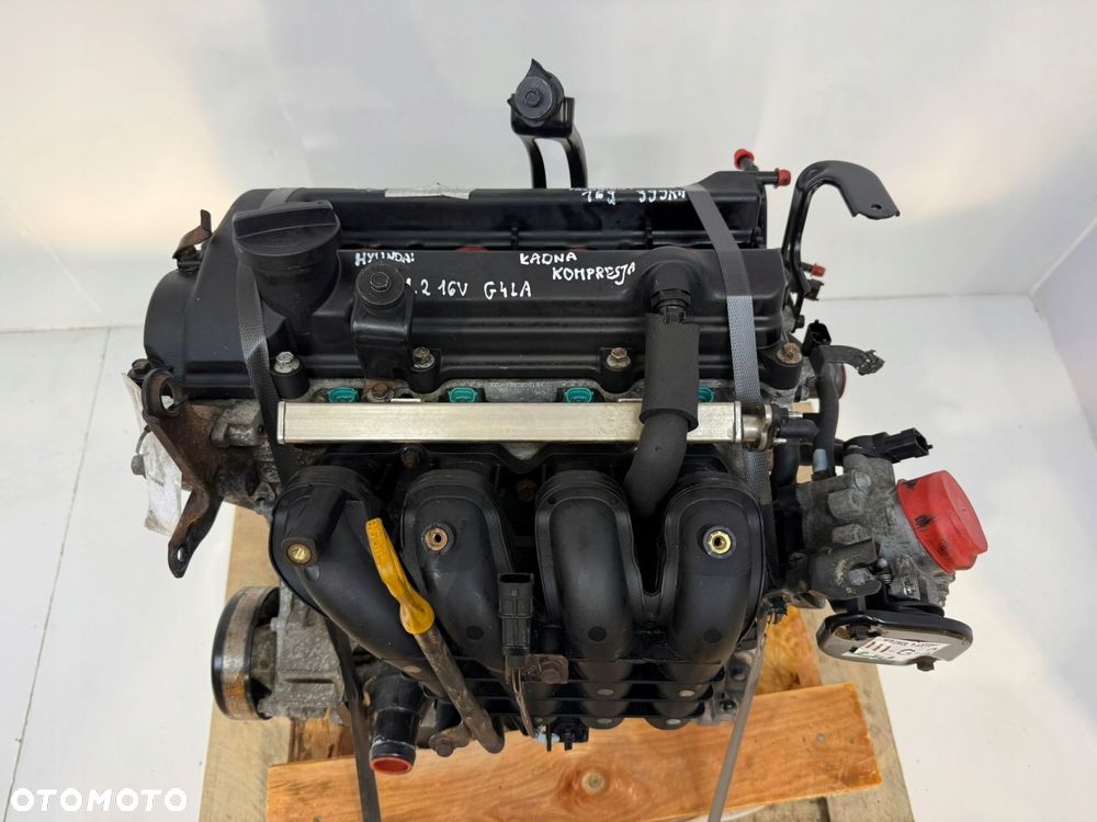 SILNIK G4LA KIA PICANTO II Rio III 1.2 16V benzyna kompletny 169 399km - 4