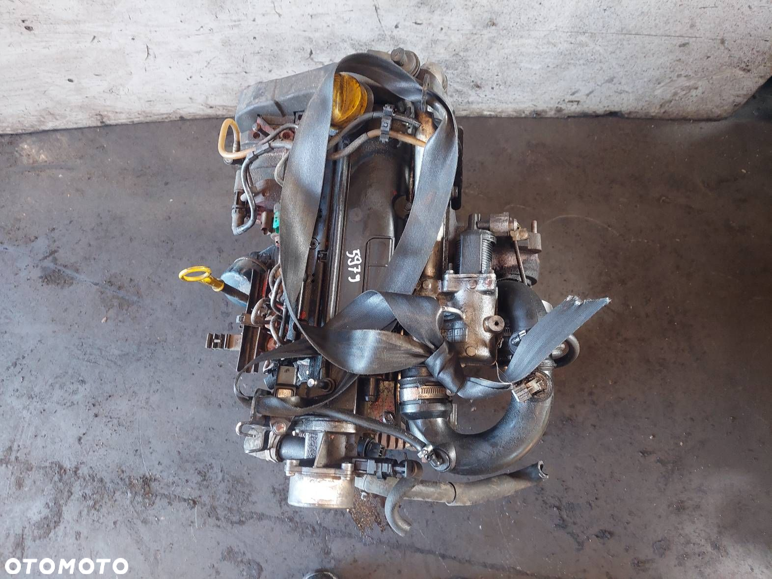 SILNIK DIESEL + POMPA WTRYSKI TURBO NISSAN MICRA K12 1.5 DCI K9K704 - 7
