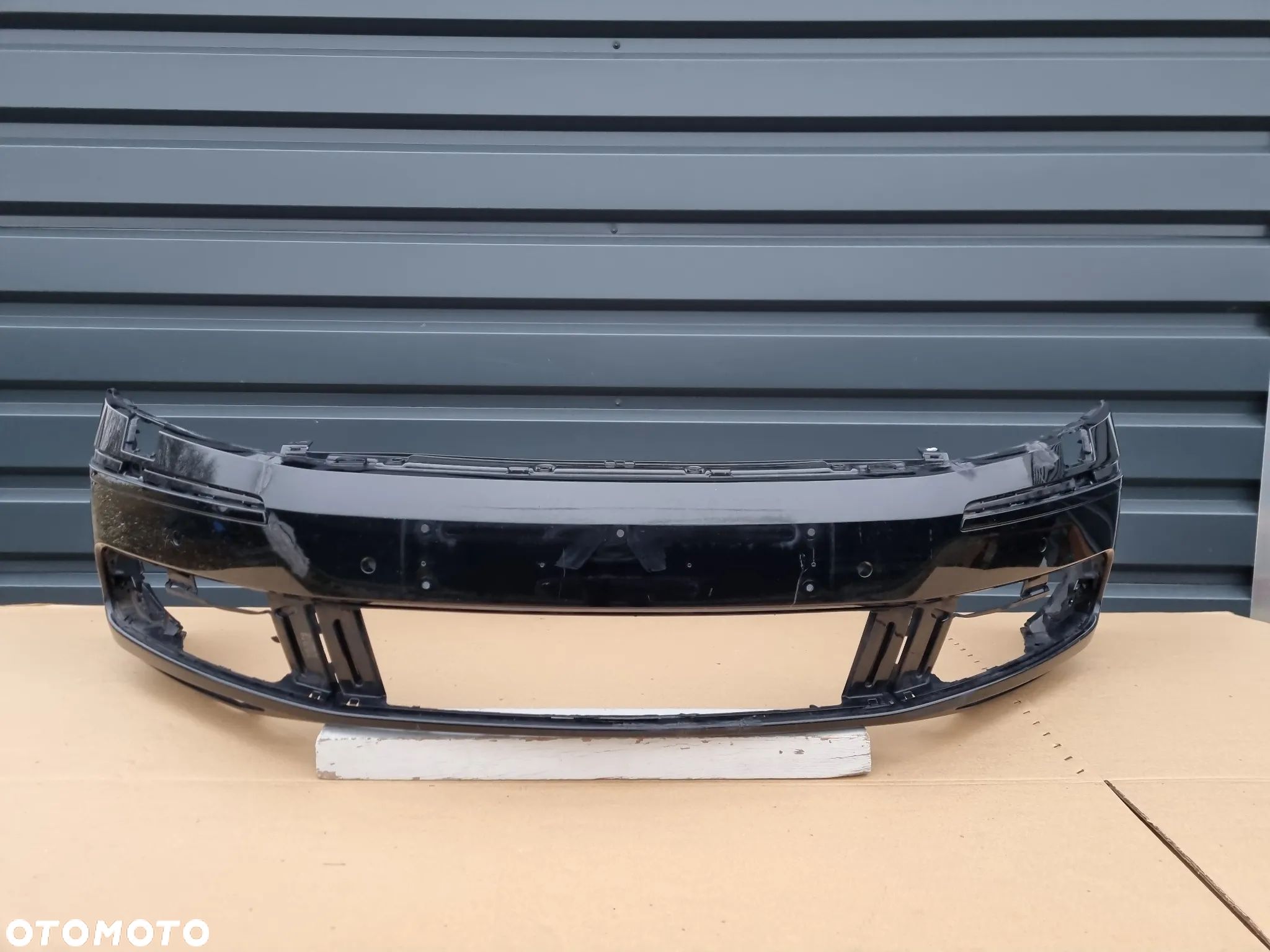 VW Phaeton Lift 2010- zderzak przód oryginał MB053 - 1