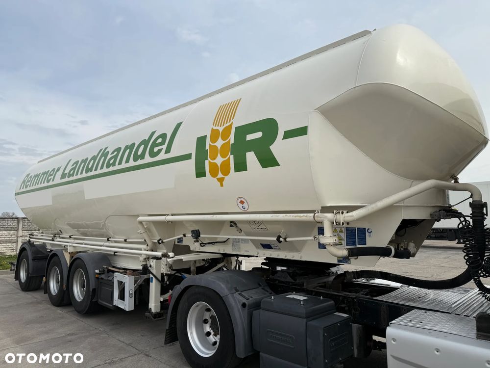 Feldbinder BPW 3 OSIE 7000kg Beczka do paszy Silos Paszowóz - 3