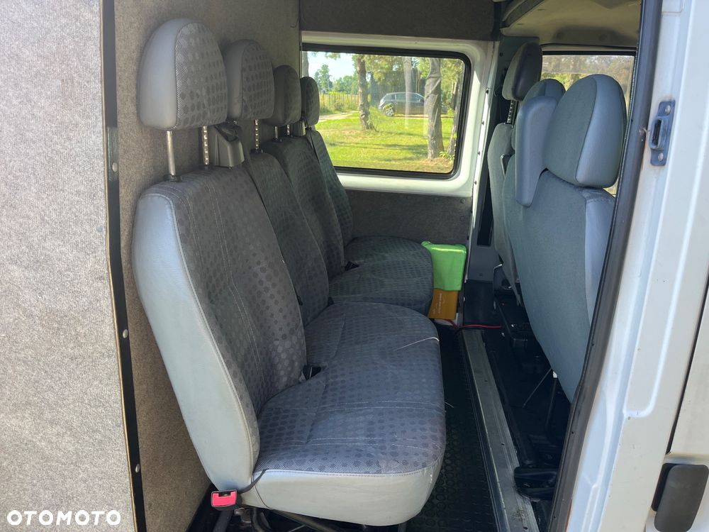 Ford Transit 2.2 L3H2 6-7 osób brygadowka 7 miejsc doka dubel kabina jak sprinter ducato - 6