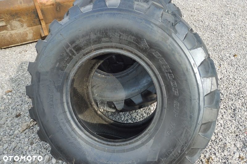 Opony do ładowarki 405/70 R18 Prawie nowe dunlop mitas - 4