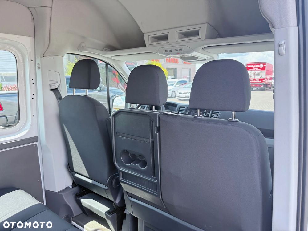 Volkswagen Crafter Doka Brygadówka 7-miejsc, ,L4, L5 Ekstralong, Maxi Salon PL, Jeden Właściciel - 16