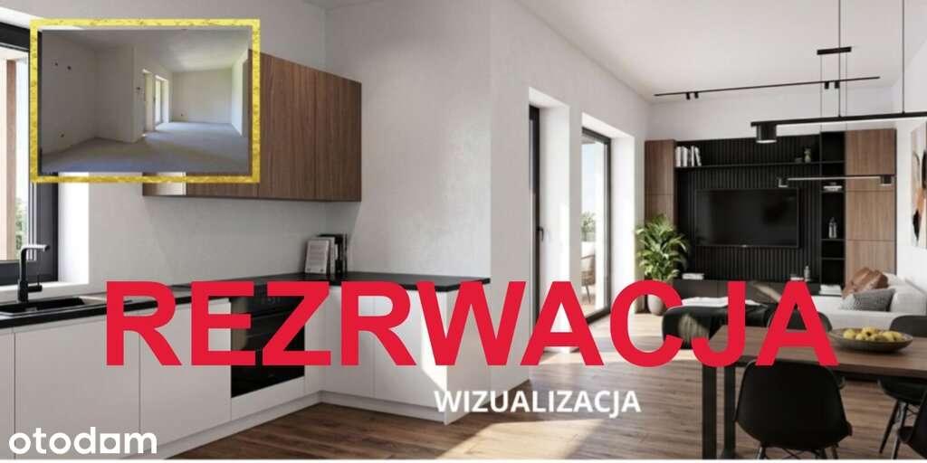 Bezczynszowe mieszkanie 71,4 m² z tarasem, ogrodem