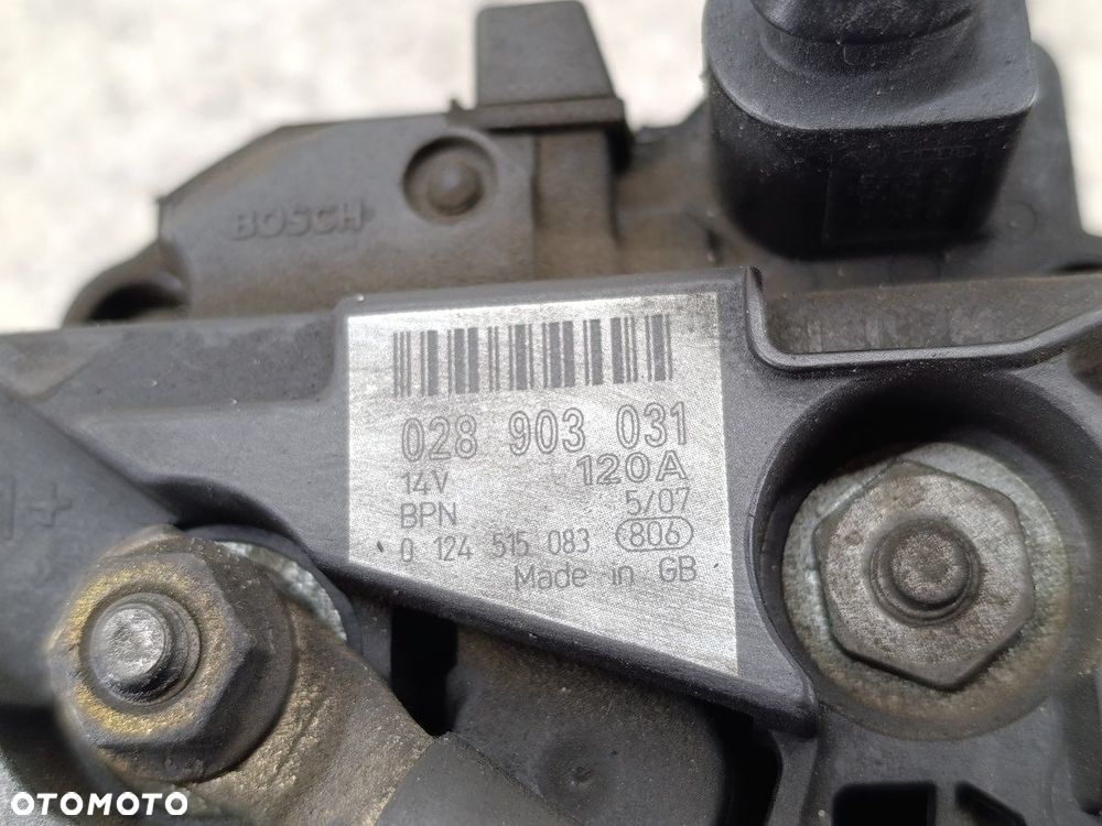 ALTERNATOR VW PASSAT B5 FL 028903031 0124515083  BOSCH 1.9 TDI - 6