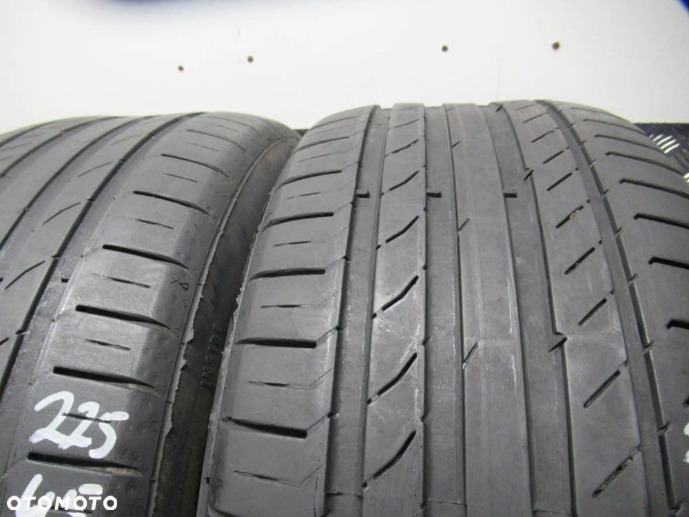 2x Continental SportContact 5 225/45/17 91Y nr.1708 - 2