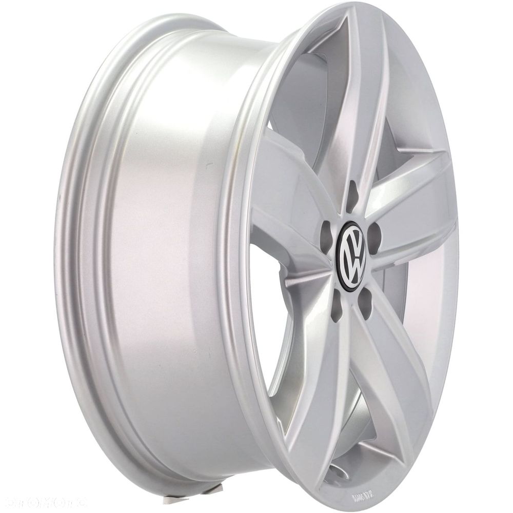 4x Felgi 17 m.in. do VW Golf T-Roc Touran Passat B7 B8 B9 Tiguan MG 4 5 GS HS ZS eHS - 3G0071497B8Z8 - 6