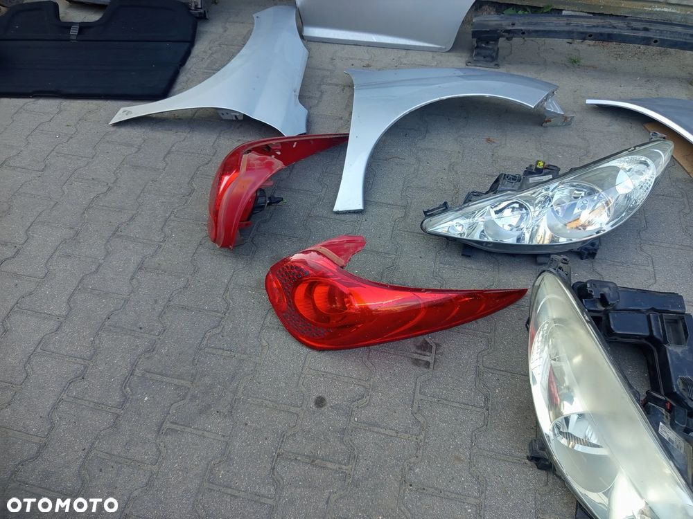 PEUGEOT 207  09r  maska blotnik pas  ezr ezrc zderzak  lampa - 2