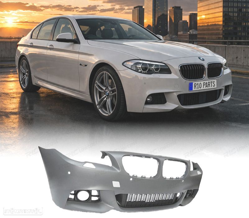 KIT CARROÇARIA BMW F11 TOURING 13-17 COM PDC + LAVA-FARÓIS LOOK M - 1
