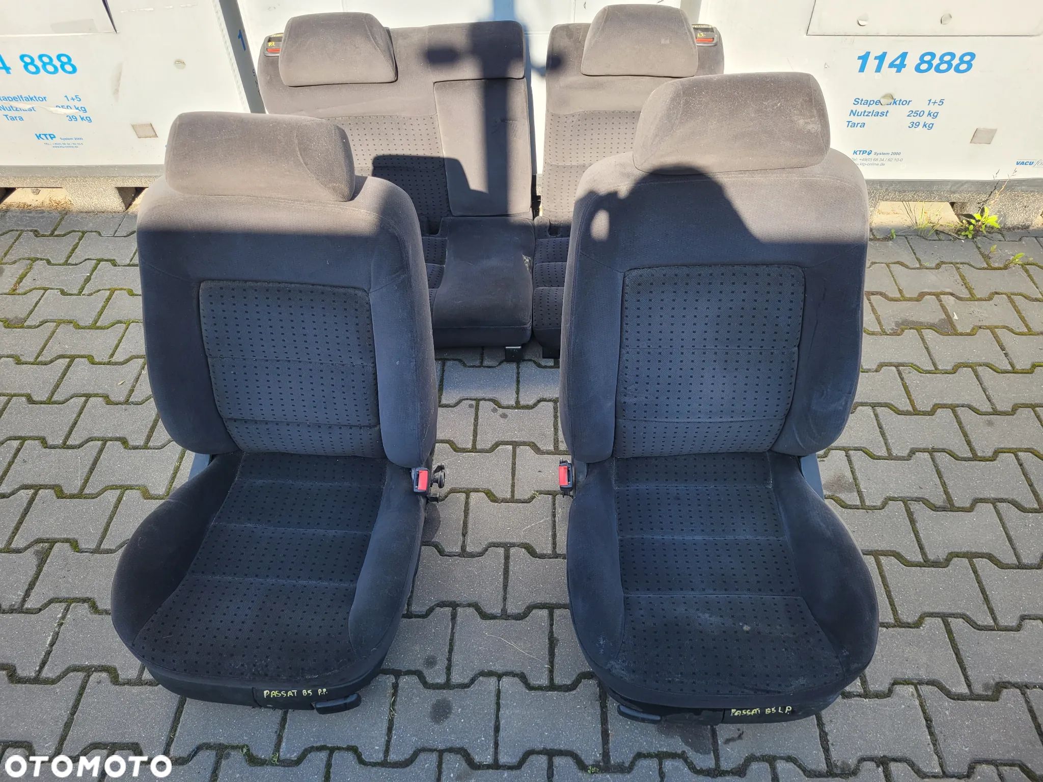 FOTELE FOTEL PRZÓD KANAPA TYŁ VW PASSAT B5 - 1