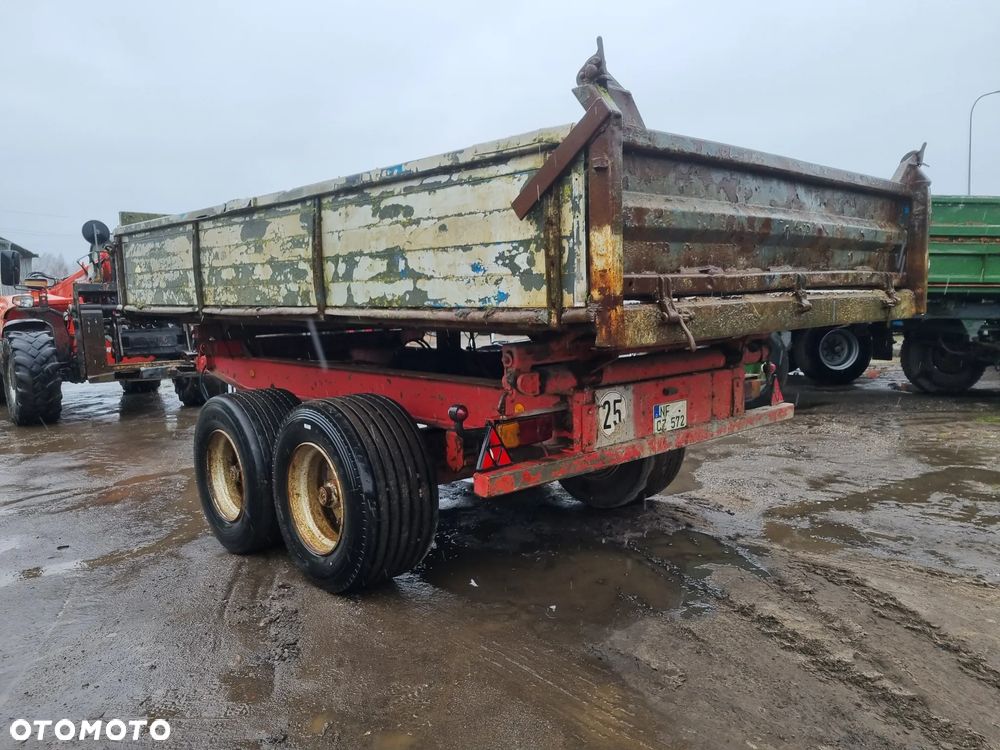 Kassbohrer Tandem 3 Stronny Wywrot 12 Ton - 1