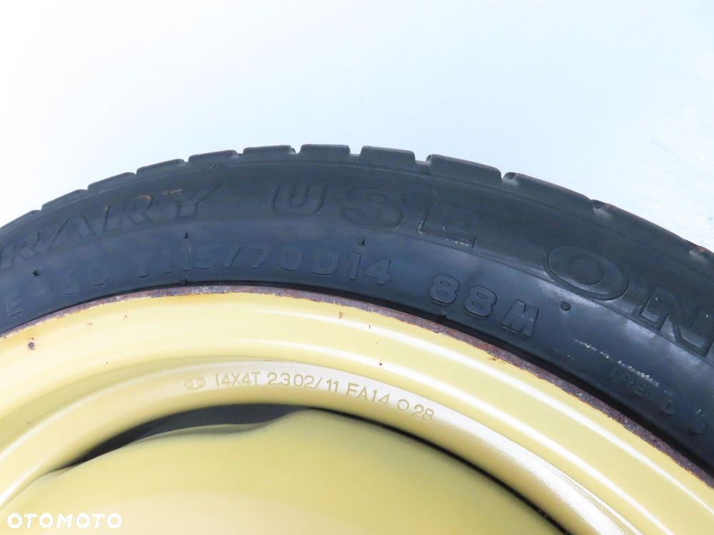 Koło dojazdowe 14'' Toyota 4x100 - 5