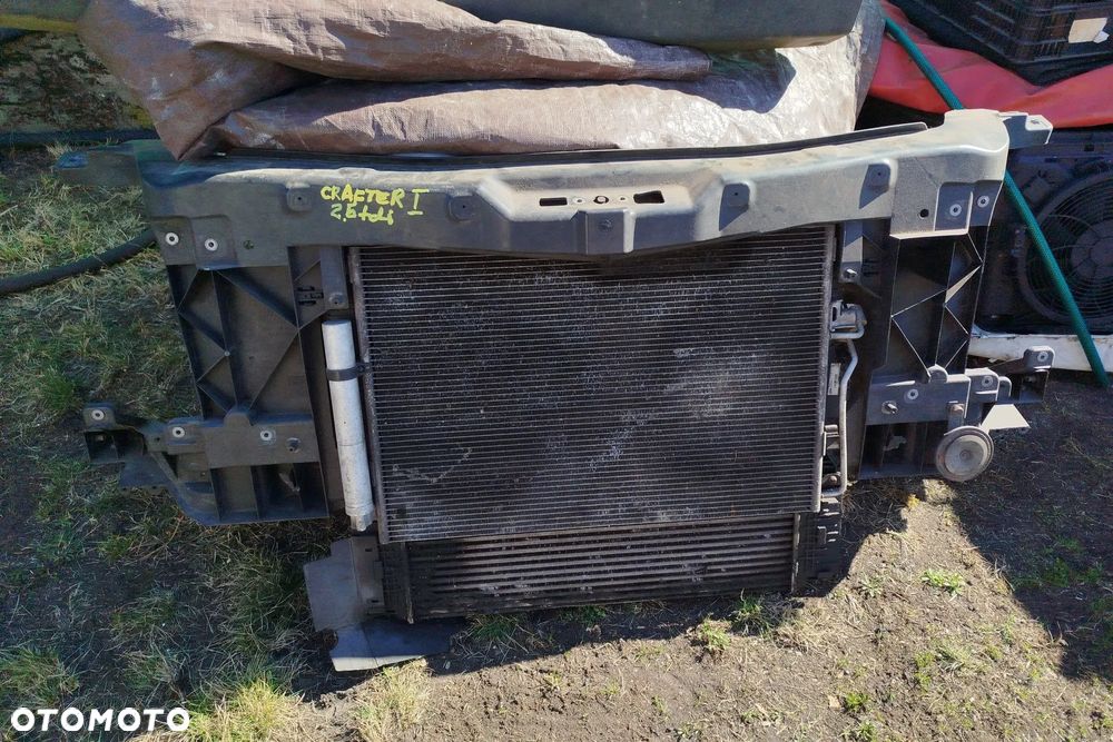 pas przód przedni + chłodnice wody klimatyzacji intercooler 2.5 TDI do Volkswagen Crafter 05- - 1