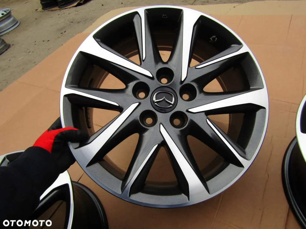 4x Felgi 17 Mazda 3 5 6 CX-3 CX-5 CX5 CX-7 MX-5 7j 5x114,3 ET45 + czujniki - 15