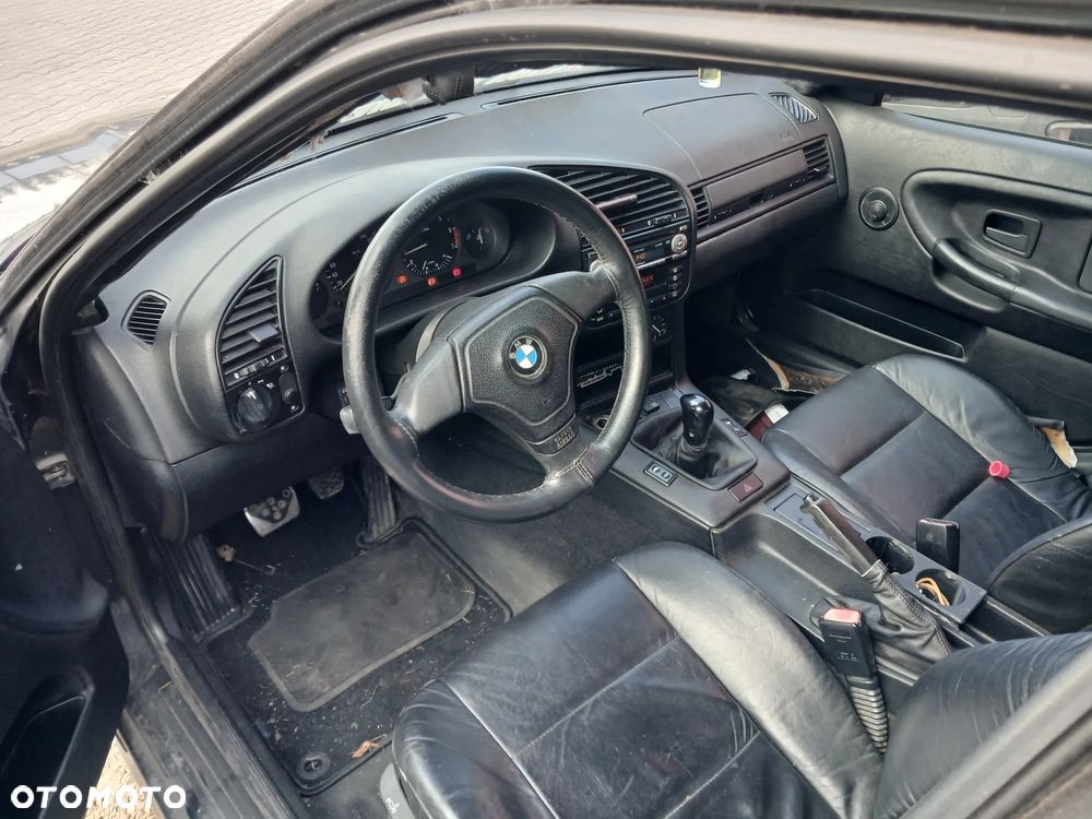BMW E36 1.8I M43 LAK. SWARTZ METALIC CAŁA NA CZĘŚCI CZESCI - 4