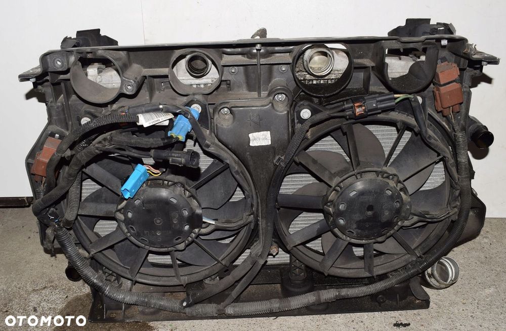 CITROEN C5 III X7 2.2 HDI LIFT PAS PRZEDNI WENTYLATORY CHŁODNICE - 2